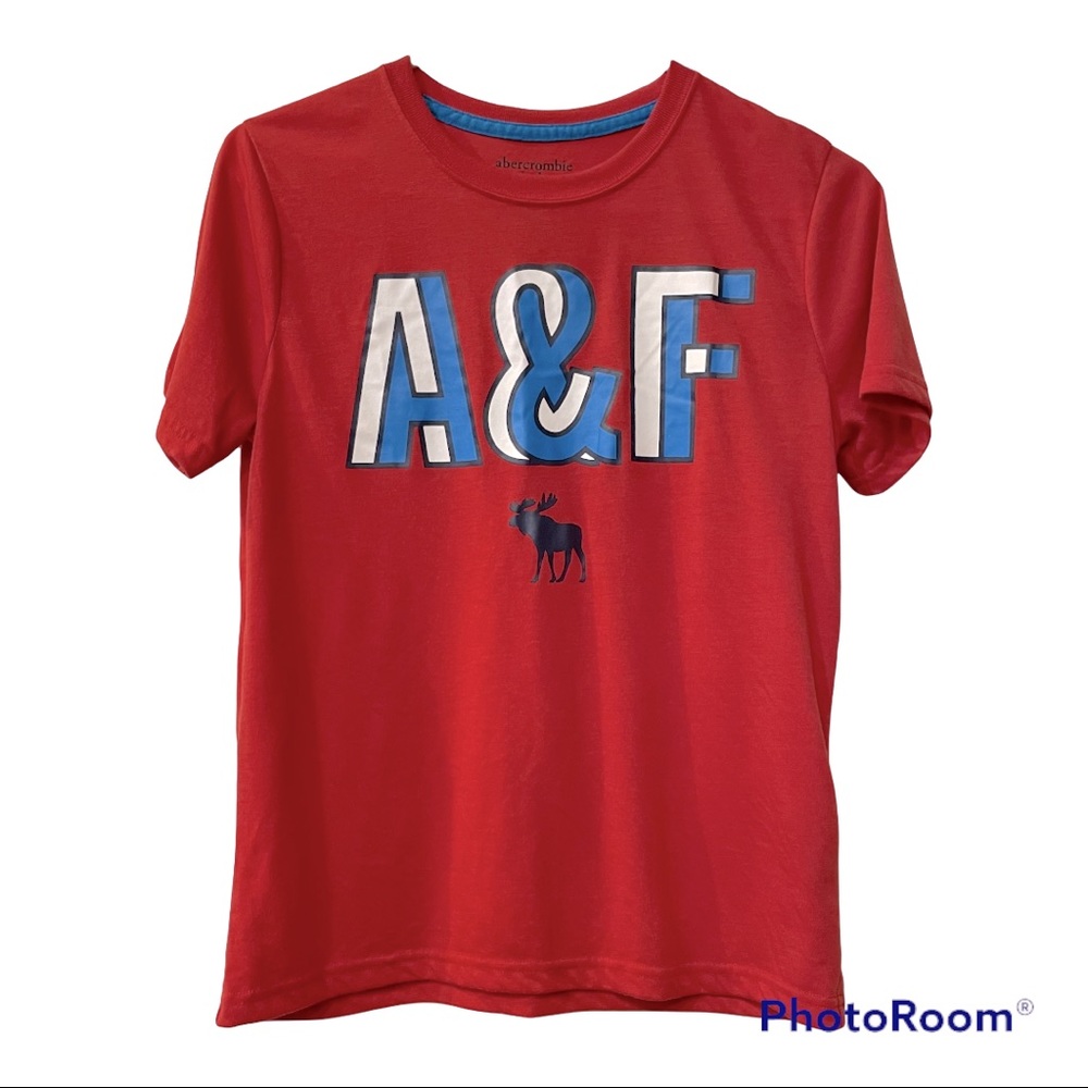 Abercrombie Kids Sleep Pajama Pullover Short Sleeve Shirt Top Boy’s Size 13/14